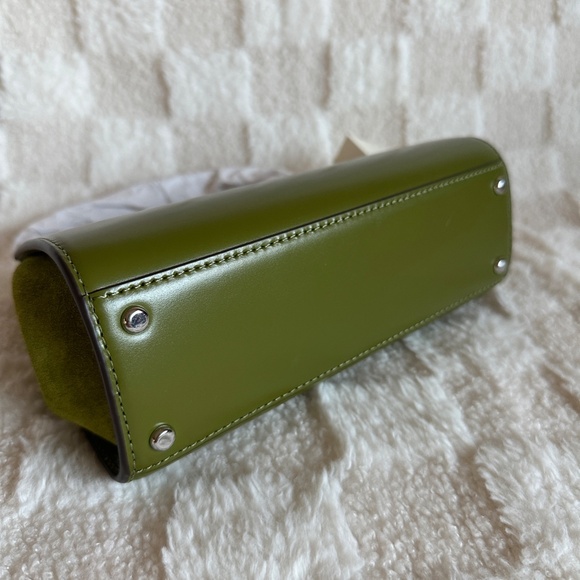 NWT! RARE! Tory Burch Mini Eleanor Top Handle Satchel in Matcha Green 154816 - Picture 2 of 8